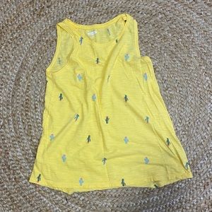 Yellow Cactus Tank